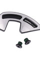 SRAM καπάκια - SINGLE IMPACT/BASH GUARD KIT FOR 30T XX - ασημένιο