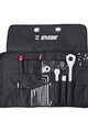 UNIOR σετ εργαλείων - PRO TOOL ROLL SET - μαύρο/ασημένιο