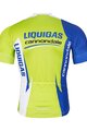 BONAVELO κοντομάνικες φανέλα - LIQUIGAS CANNONDALE - μπλε/πράσινο/λευκό