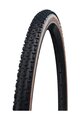 SCHWALBE κάπες - G-ONE R (35-622) 28x1.35 700x35C RACE - μπεζ/μαύρο