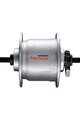 SHIMANO μπροστινά κέντρα με δυναμό - DHC3000 36 - ασημένιο