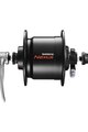 SHIMANO μπροστινά κέντρα με δυναμό - DHC3000 36 - μαύρο