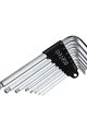 PRO σετ κλειδιών - IMBUS WRENCH SET - μαύρο