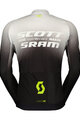 SCOTT θερινές μακρυμάνικες φανέλες - SCOTT-SRAM PRO - μαύρο/λευκό