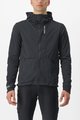 CASTELLI μονωμένα μπουφάν - TRAIL HOODIE - μαύρο