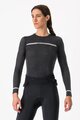 CASTELLI μακρυμάνικα μπλουζάκια - MERINO SEAMLESS W - μαύρο