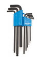 PARK TOOL σετ κλειδιών - SET ALLEN WRENCHES PT-HXS-1-2 - μπλε/μαύρο