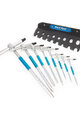 PARK TOOL σετ κλειδιών - SET T-ALLEN WRENCHES PT-THH-1 - μπλε/ασημένιο