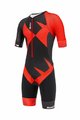 SANTINI φόρμες - X IRONMAN CUPIO - μαύρο/κόκκινο